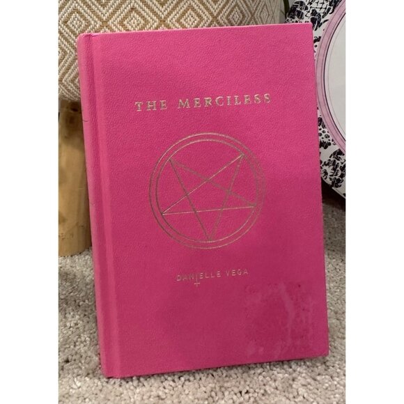 The Merciless By Danielle Vega Hardcover Book Pink - Picture 1 of 5